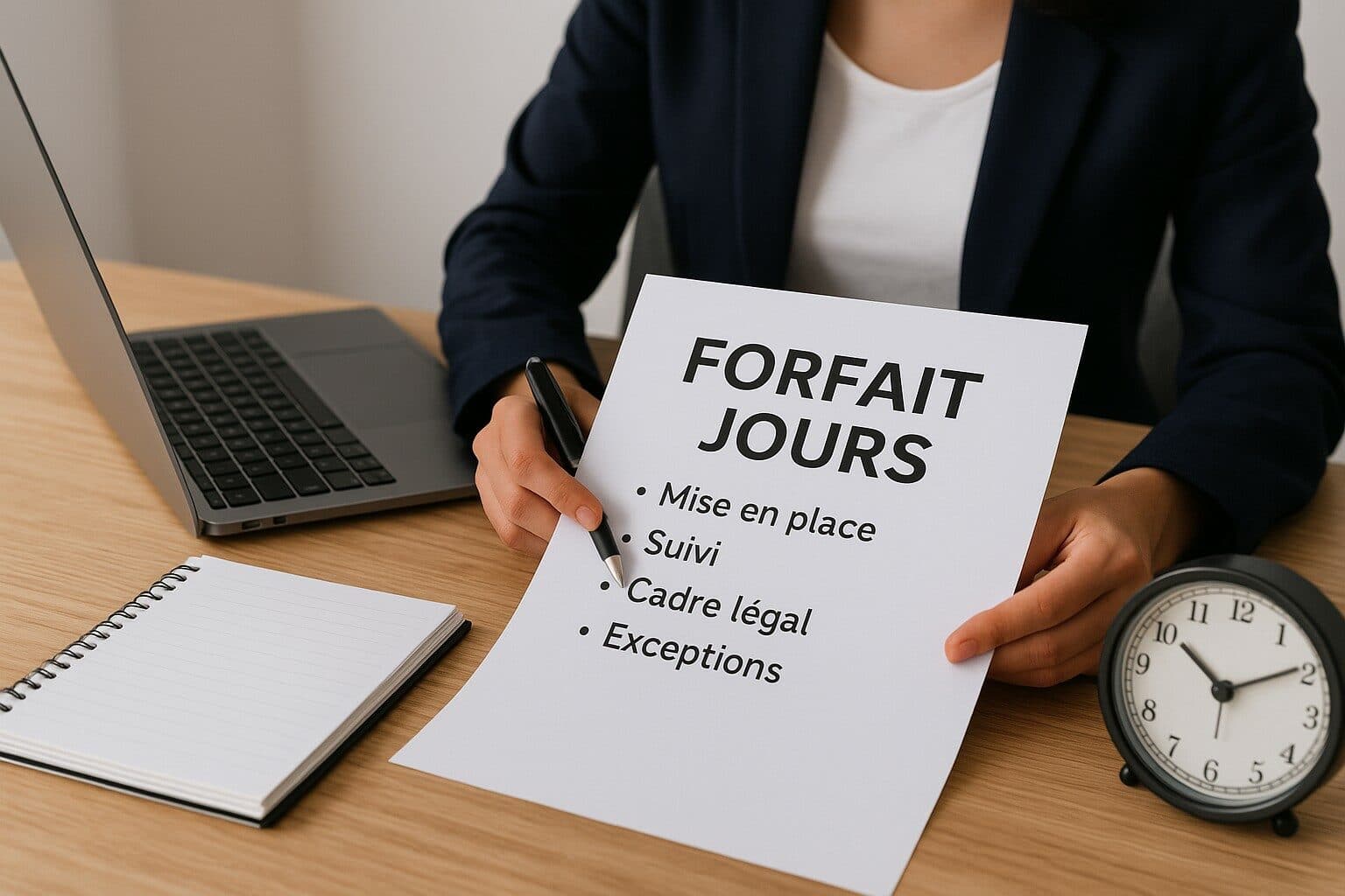 Entretien forfait jour : obligations et déroulement